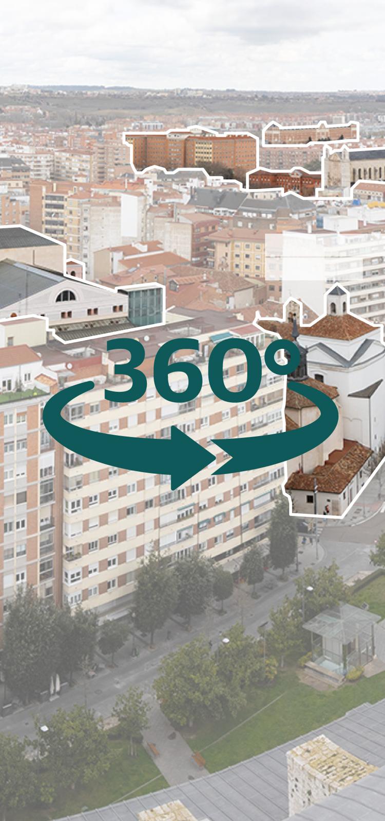 Así se ve Valladolid desde el mirador panorámico de la catedral